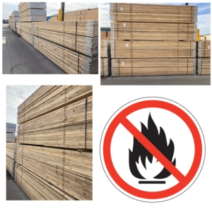 Flame Retardant Scaffolding Board - 13ft (3.9m) EURO CLASS B